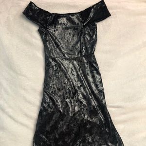 Akira black sparkly dress